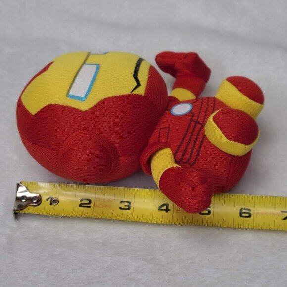 Ty Beanie Baby Marvel Comics Iron Man Plush Stuffed Toy 6" Avengers 2018 - Picture 9 of 9